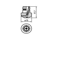 BYSTRONIC®NOZZLE TIP NK40-17PUSH INPack of 10