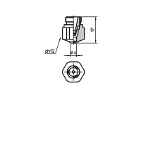 BYSTRONIC®DOUBLE NOZZLE TIP 1.75CHROME PLATEDPack of 10