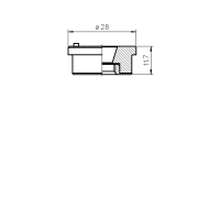 PRECITEC®ORIGINAL NOZZLE HOLDER KT B2" CON