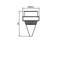 MAZAK®NOZZLE TIP 2.5