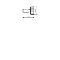 MAZAK<sup>®</sup><br>MILD STEEL BOLT M5 X 0.5