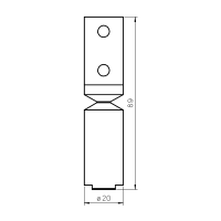 MAZAK®BREAK-AWAY BAR L89 - M8