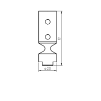 MAZAK®BREAK AWAY BAR L61 - M6