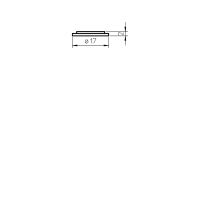 MAZAK®COPPER RING 17x2