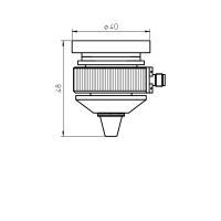 MAZAK®HEAD W/PTFE SPACER