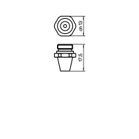 MAZAK®HEXAGONAL NOZZLE TIP 4.5