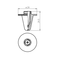 PRECITEC®DOUBLE NOZZLE TIP LONG 3.5 - 1.5