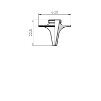 PRECITEC®NOZZLE TIP LONG 2.5CHROME PLATED