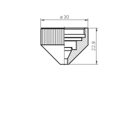 MITSUBISHI®OUTER NOZZLE TIP 3.5