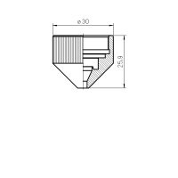 MITSUBISHI®DOUBLE NOZZLE TIP