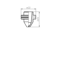 MITSUBISHI®NOZZLE TIP 2.5