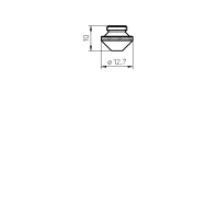 PRECITEC®NOZZLE TIP FP 3.0CHROME PLATEDPack of 10