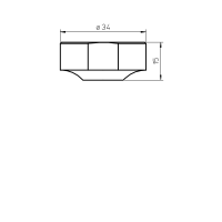 MITSUBISHI®EX OUTER NOZZLE FOR SINGLE NOZZLE