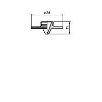 PRECITEC®NOZZLE TIP HD 2.5CHROME PLATED