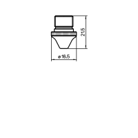 PRIMA I.®NOZZLE TIP 2.5CHROME PLATED