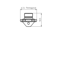 PRIMA I.®NOZZLE TIP PENT 2.5CHROME PLATED