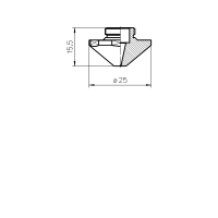 TRUMPF®NOZZLE TIP EAA 1.7 SPECIALCHROME PLATEDPack of 10