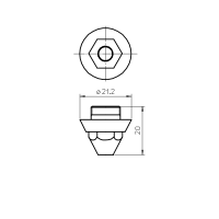 TRUMPF®NOZZLE TIP 4.5CHROME PLATED